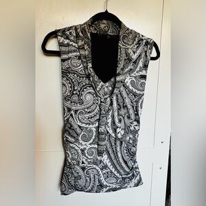 White House Black Market Sleevless Blouse